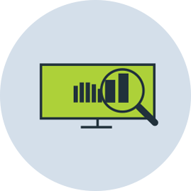Domain registration process icon